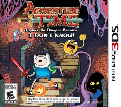 Adventure Time - Explore The Dungeon Because I Don't Know! box art