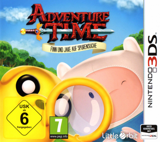 Adventure Time - Finn And Jake Investigations — box-2D (DE)