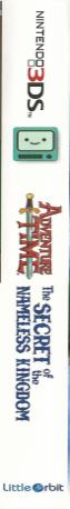 Adventure Time - The Secret Of The Nameless Kingdom — box-2D-side (US)