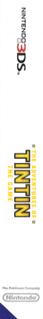 The Adventures of Tintin: The Game — box-2D-side (FR)