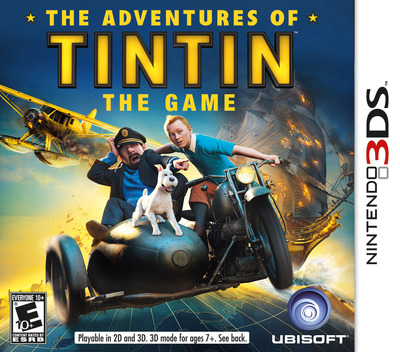 The Adventures of Tintin: The Game box art