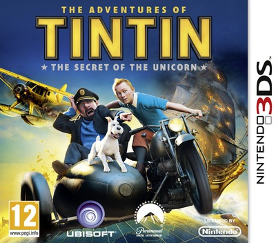 The Adventures of Tintin: The Game — box-2D (EU)