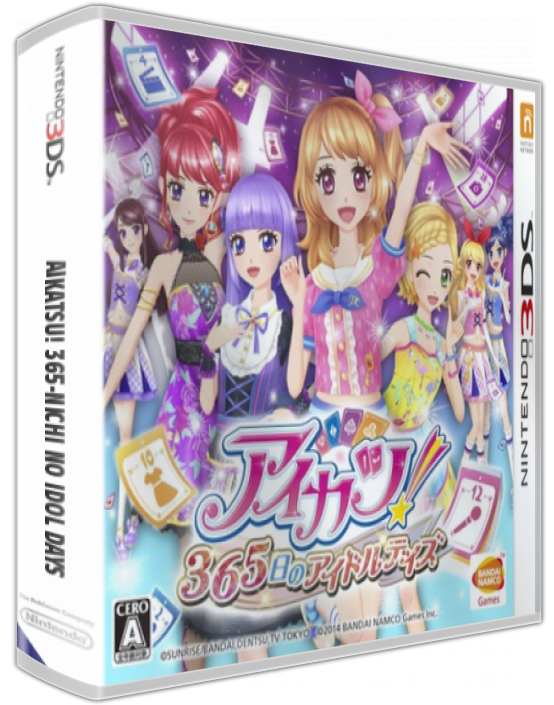 Aikatsu! 365-nichi No Idol Days — box-3D (JP)