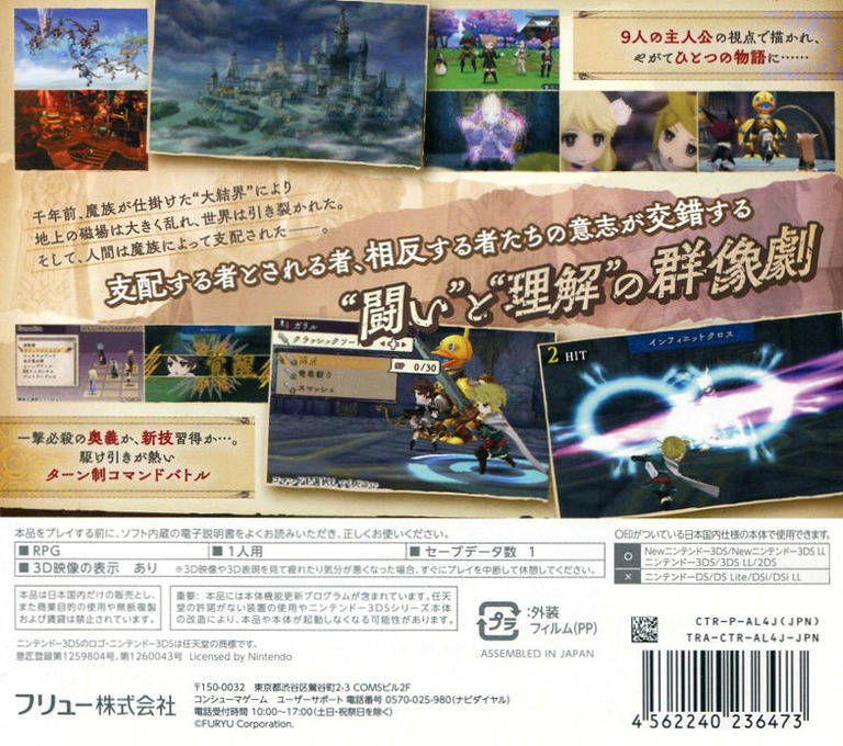 The Alliance Alive — box-2D-back (JP)