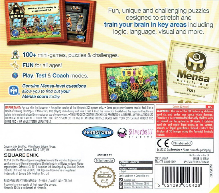 American Mensa Academy — box-2D-back (EU)