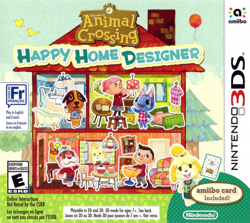 Animal Crossing - Happy Home Designer — box-2D (CA)