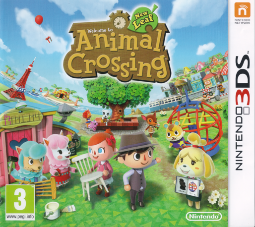 Animal Crossing - New Leaf — box-2D (FR)