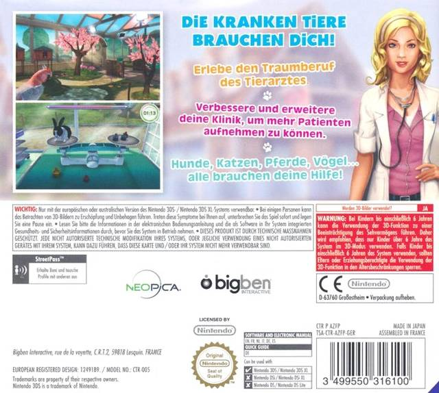 Animal Hospital — box-2D-back (EU)