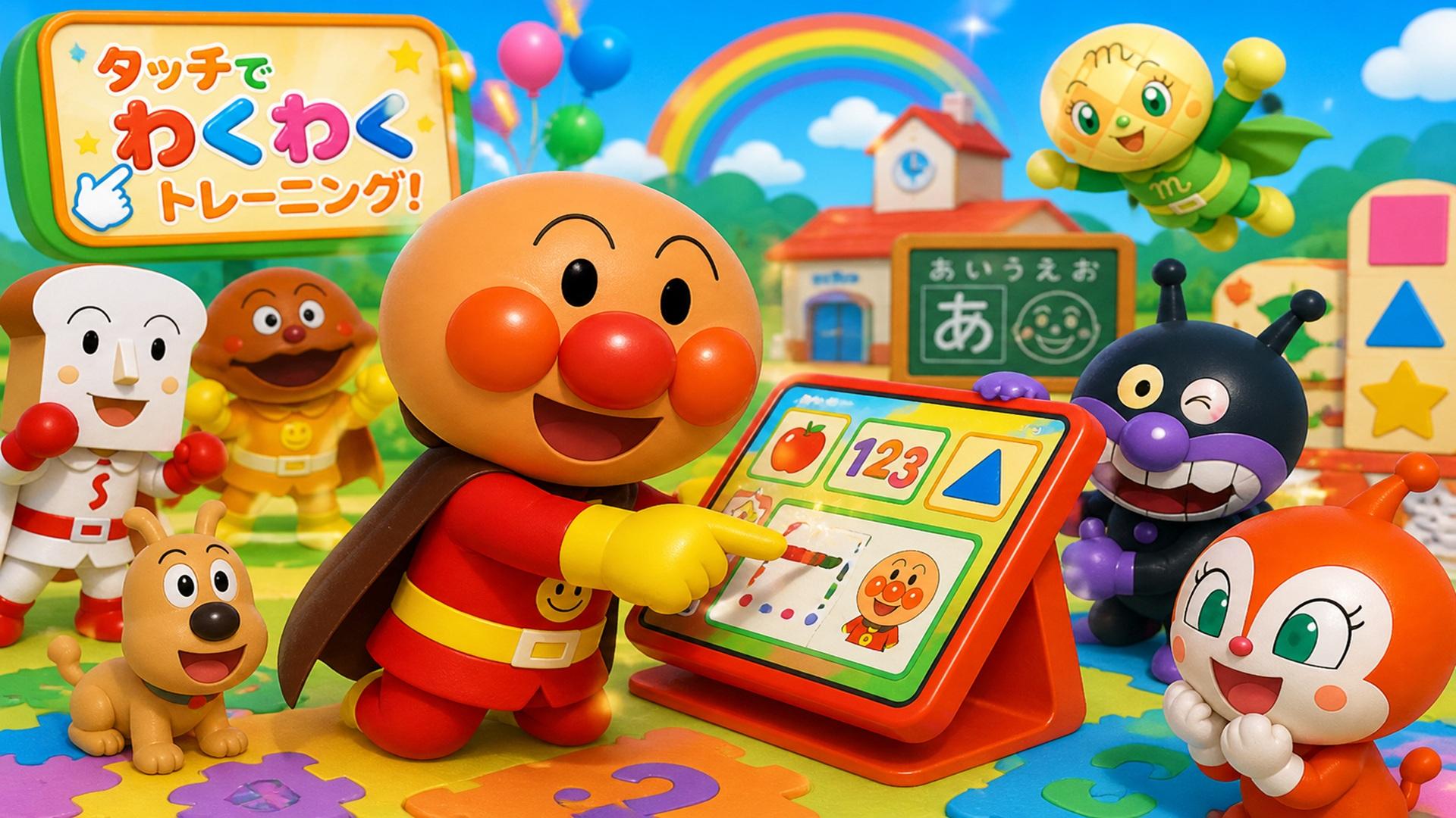 Anpanman To Touch De Waku Waku Training — fanart