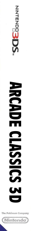 Arcade Classics 3d — box-2D-side (DE)