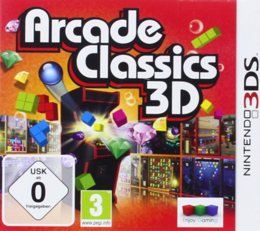 Arcade Classics 3d — box-2D (DE)