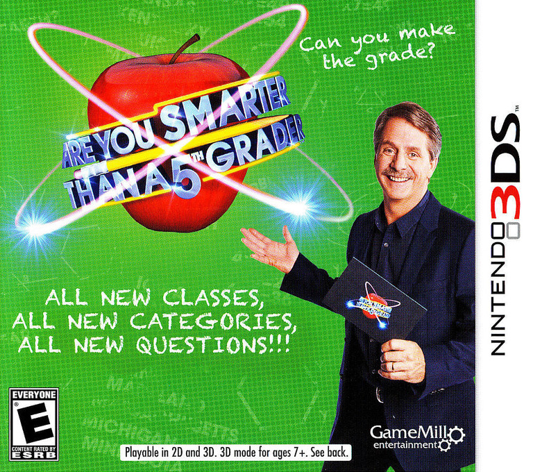 Are You Smarter Than A 5th Grader box art