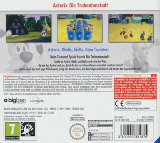 Asterix - The Mansions Of The Gods — box-2D-back (DE)