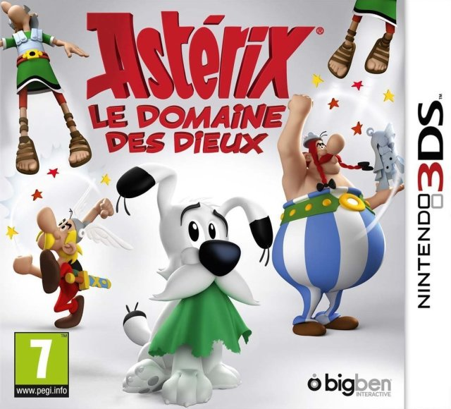Asterix - The Mansions Of The Gods — box-2D (FR)