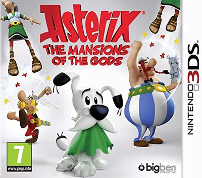 Asterix - The Mansions Of The Gods box art