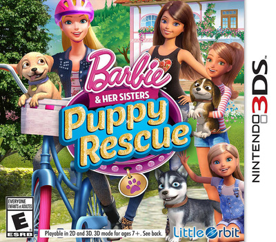 Barbie And Her Sisters Puppy Rescue box art