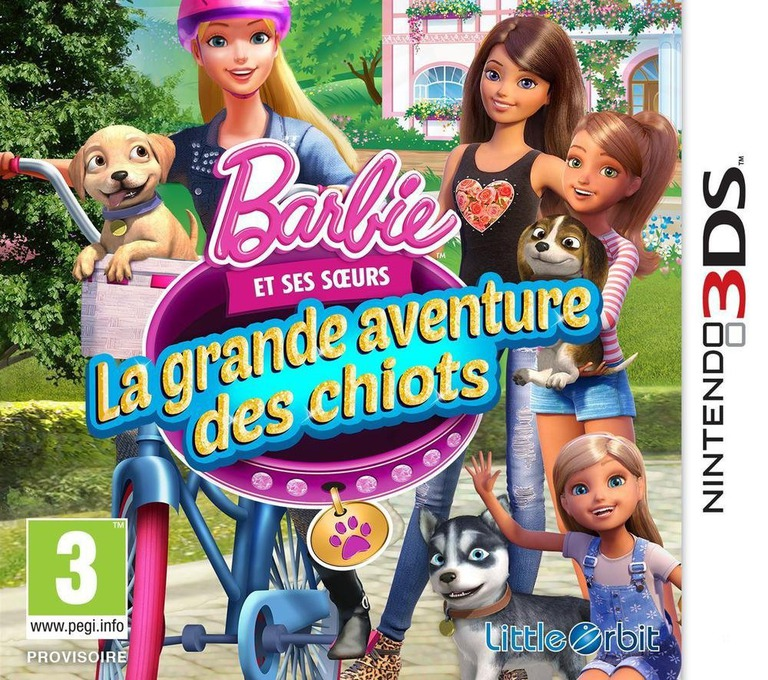 Barbie And Her Sisters Puppy Rescue — box-2D (FR)