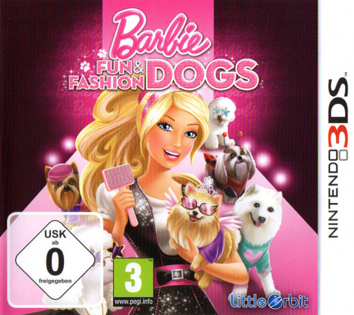 Barbie - Fun and Fashion Dogs — box-2D (DE)