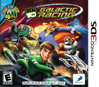 Ben 10 - Galactic Racing box art