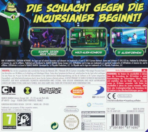 Ben 10 Omniverse 2 — box-2D-back (DE)