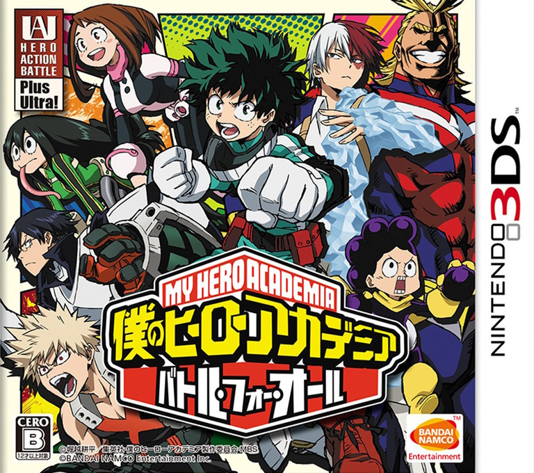 Boku No Hero Academia - Battle For All box art