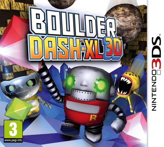 Boulder Dash Xl 3d — box-2D (EU)