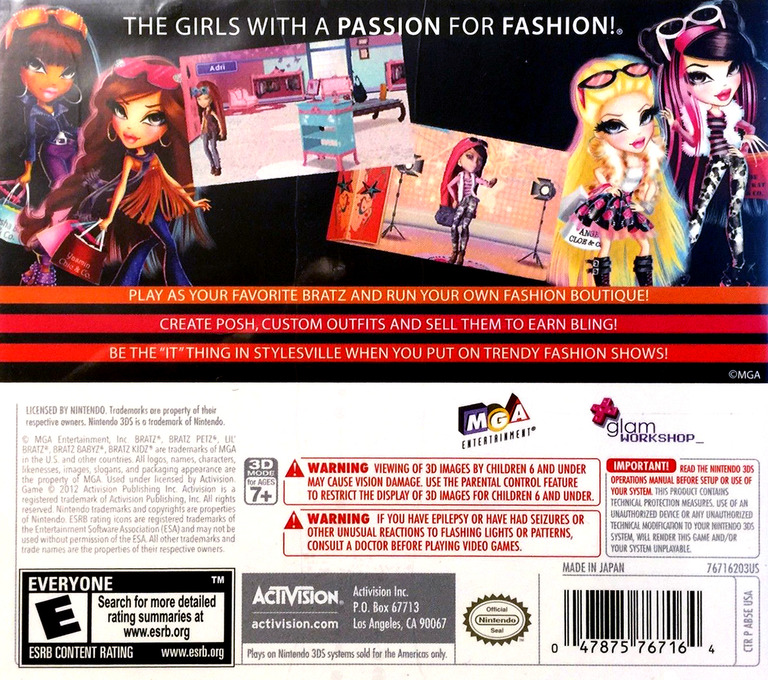 Bratz - Fashion Boutique — box-2D-back (US)