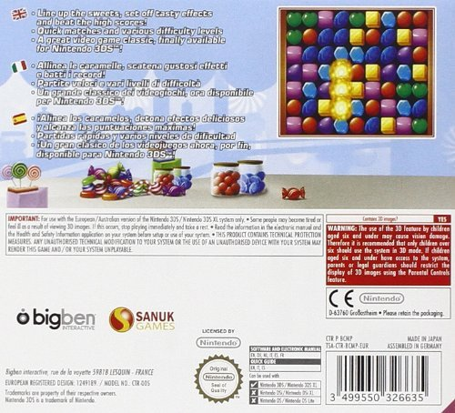 Candy Match 3 — box-2D-back (EU)