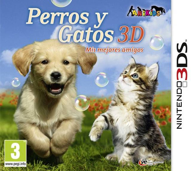 Cats & Dogs 3D - Pets At Play — box-2D (SP)