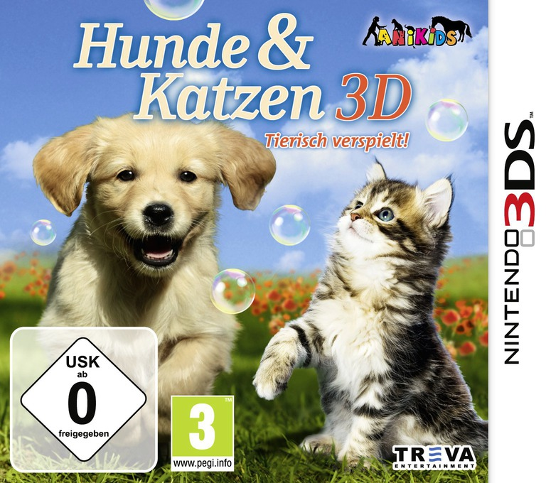 Cats & Dogs 3D - Pets At Play — box-2D (DE)