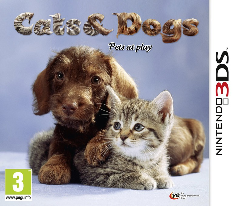 Cats & Dogs 3D - Pets At Play box art