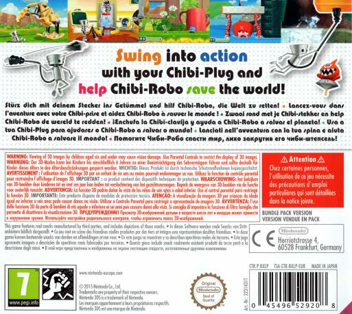 Chibi-Robo! Zip Lash — box-2D-back (EU)