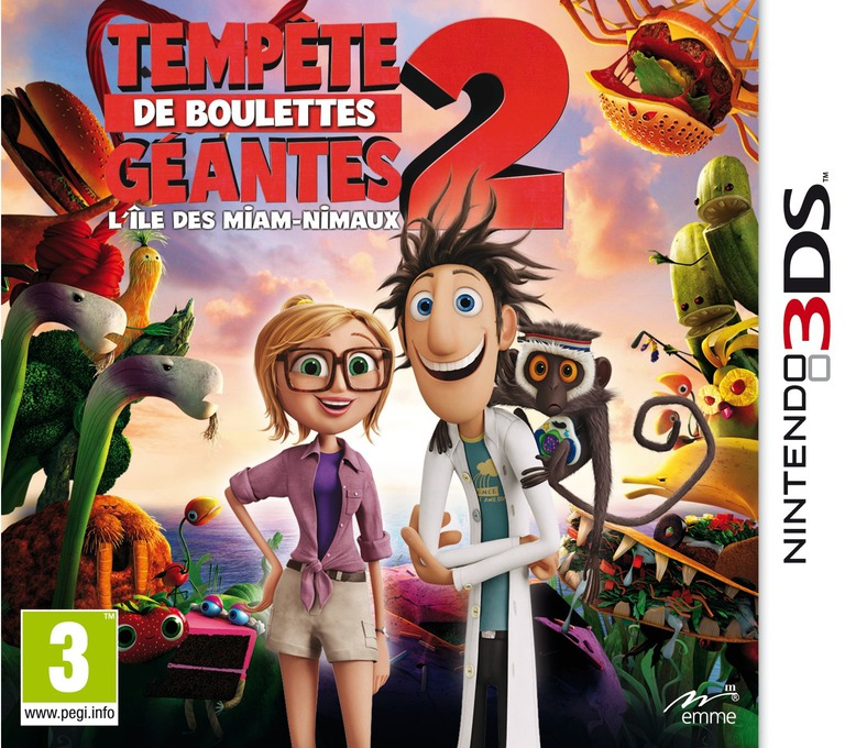 Cloudy With a Chance of Meatballs 2 — box-2D (FR)