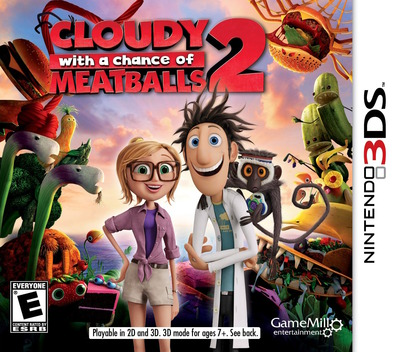 Cloudy With a Chance of Meatballs 2 box art