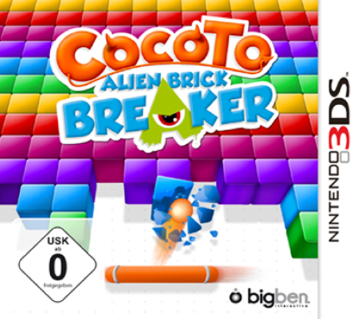 Cocoto Alien Brick Breaker — box-2D (DE)