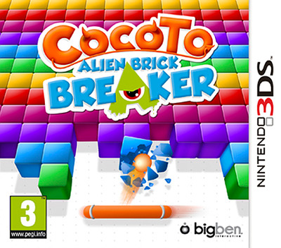 Cocoto Alien Brick Breaker box art