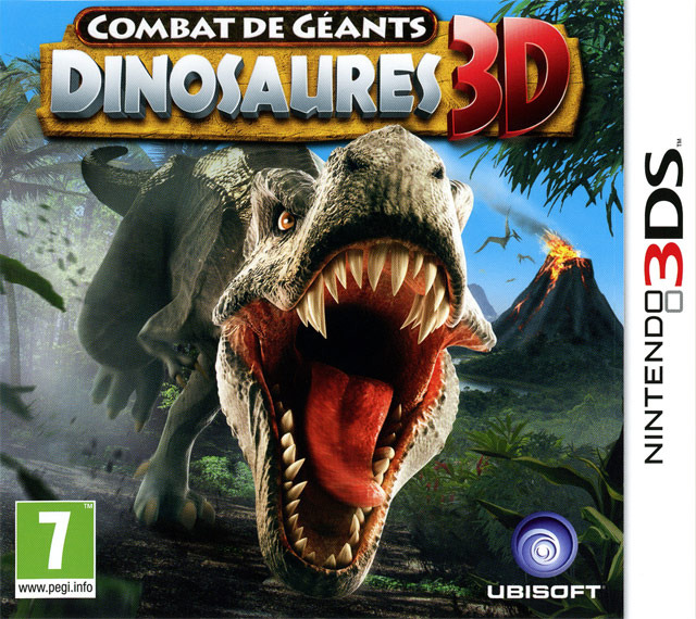 Combat of Giants - Dinosaurs 3D — box-2D (FR)