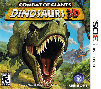Combat of Giants - Dinosaurs 3D box art