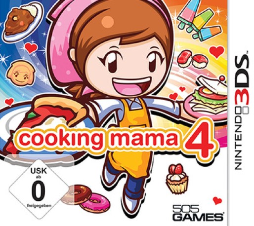 Cooking Mama 4 — box-2D (DE)