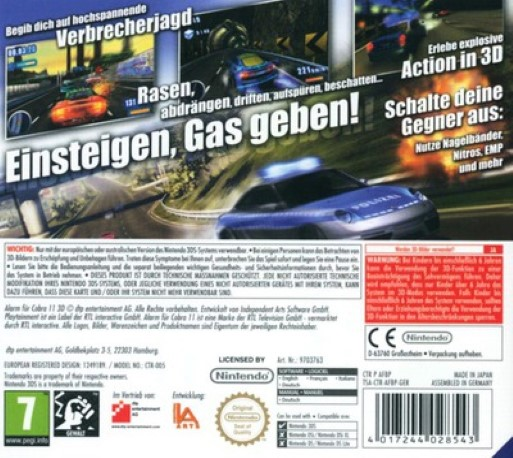 Crash Time 3d — box-2D-back (DE)
