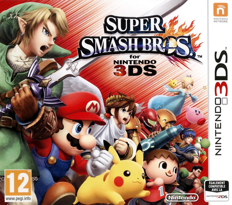 Super Smash Bros. For 3ds — box-2D (FR)
