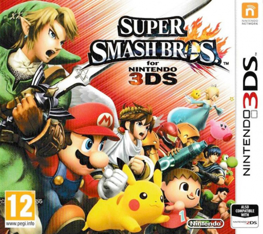 Super Smash Bros. For 3ds — box-2D (EU)