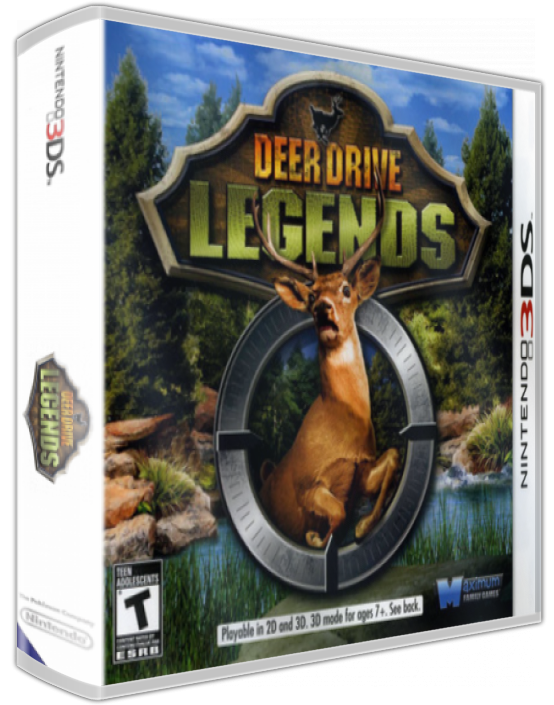Deer Drive Legends — box-3D (US)