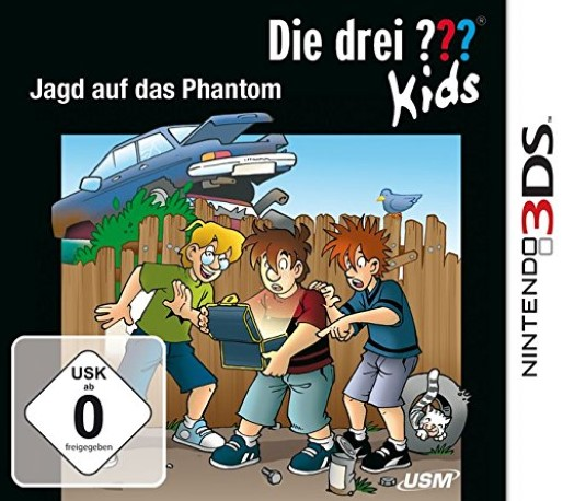 Drei Fragezeichen Kids - Jagd Auf Das Phantom, Die — box-2D (DE)