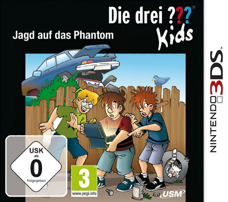 Drei Fragezeichen Kids - Jagd Auf Das Phantom, Die box art