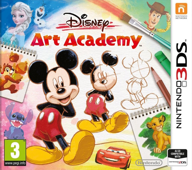Disney Art Academy — box-2D (EU)