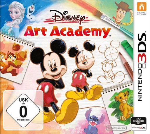 Disney Art Academy — box-2D (DE)