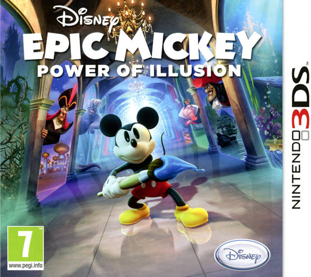 Disney Epic Mickey - The Power Of Illusion — box-2D (EU)