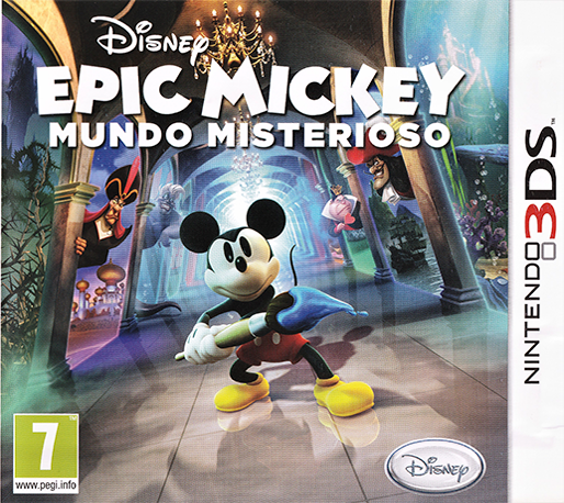 Disney Epic Mickey - The Power Of Illusion — box-2D (SP)