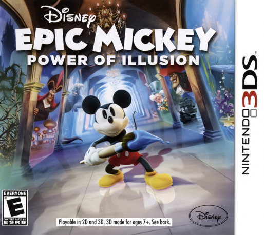 Disney Epic Mickey - The Power Of Illusion box art